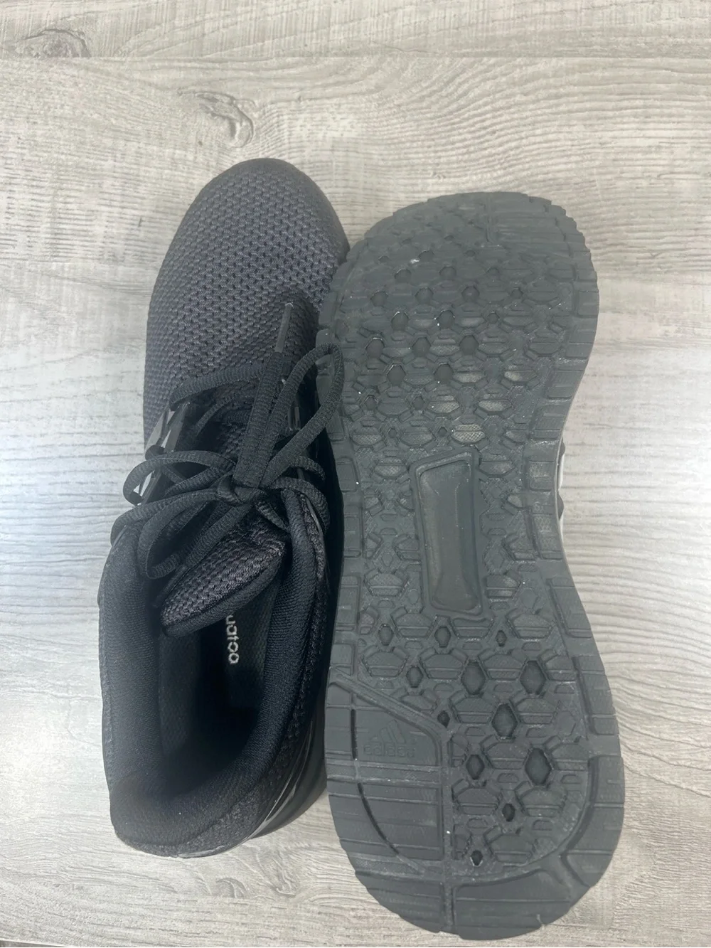 Adidas Cloudfoam AllBlack Running Sneakers Men’s Size 11.5Lightweight Athletics